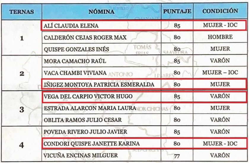 Completan el Tribunal Electoral Departamental de Potosí