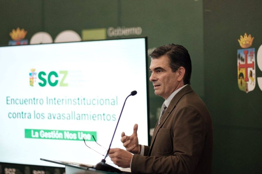 Paz contra los avasallamientos: “Aquí no hay espacio para maleantes, mafias y corruptos”