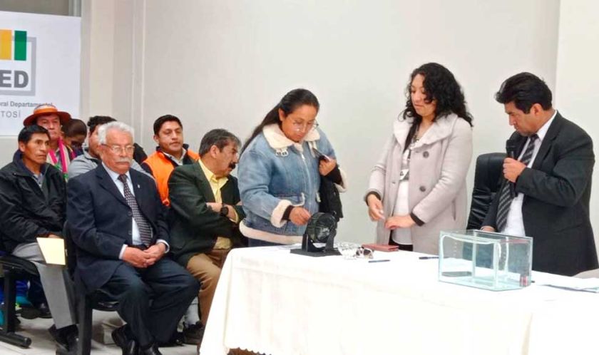 Vocales del TED Potosí  definirán directiva en una reunión el lunes