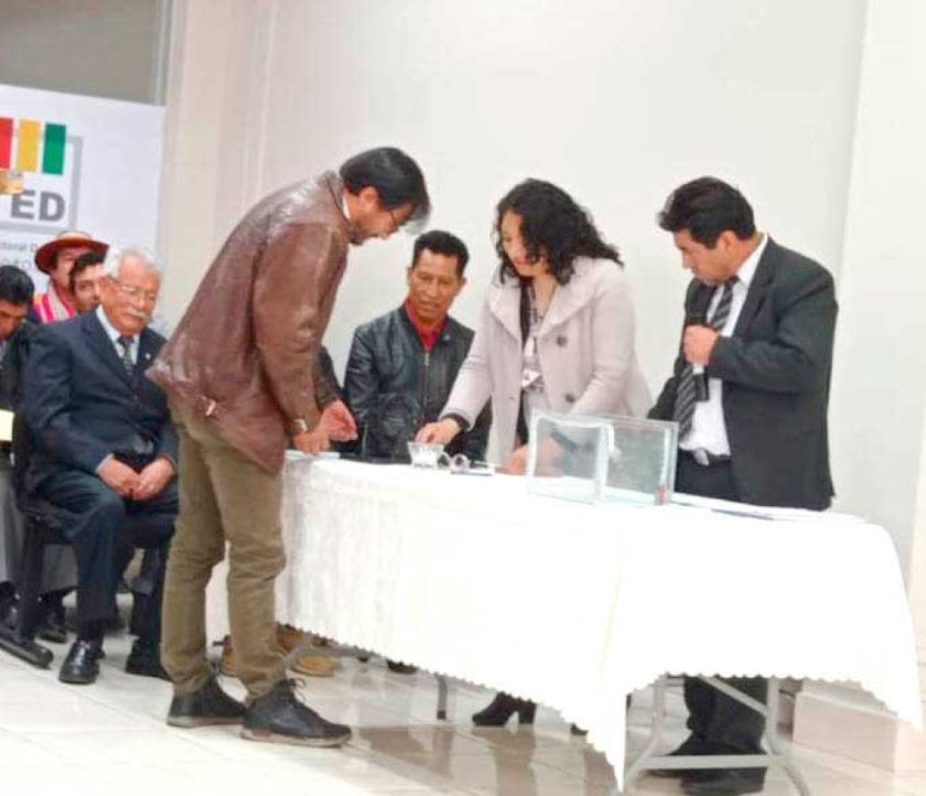 Vocales del TED intentarán constituir directiva el lunes