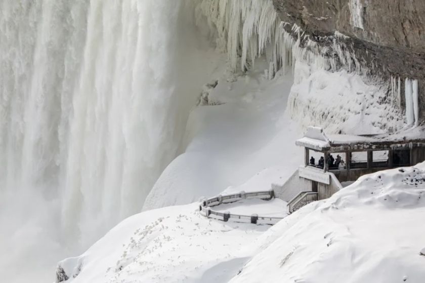 La sensación térmica baja a -55 grados centígrados en algunas zonas de Canadá por una masa de aire ártico