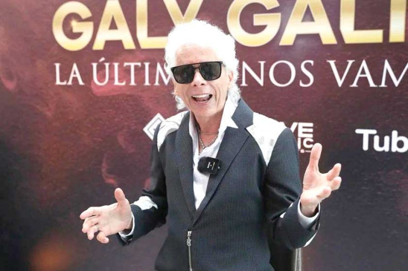El cantante colombiano Galy Galiano se despide con ‘La última y nos vamos’