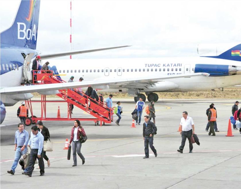 Rechazo generalizado en el país a  nuevas tarifas del transporte aéreo