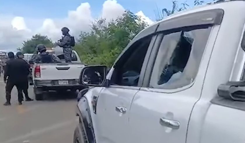 Atacan con piedras a comitiva antiavasallamientos que se dirigía a Las Londras