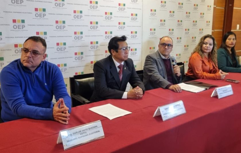 El TSE cancela la personería de UCS e inhabilita a sus candidatos