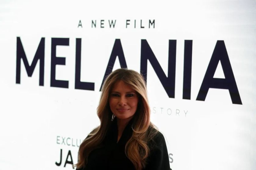 El documental ‘Melania’ vida de la esposa de Donald Trump recauda 7 millones de dólares en su estreno