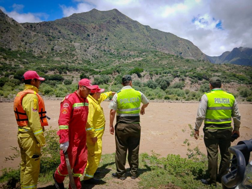 Recuperan los cuerpos de dos personas desaparecidas por riadas en Chuquisaca y Cochabamba