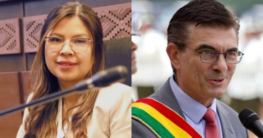 Esposa de Lara: “Si Rodrigo Paz ganó fue por el trabajo que hicimos yo y mi esposo"