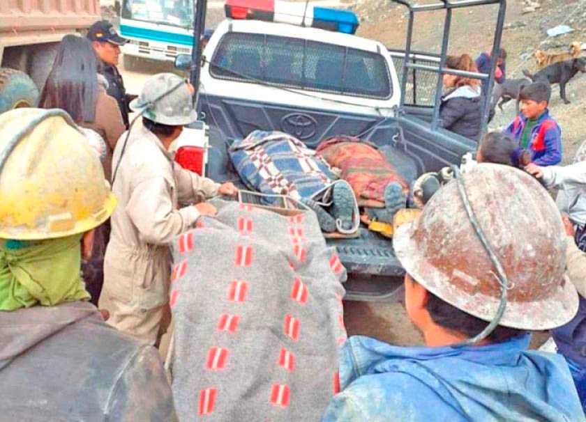 Dos mineros mueren en  accidente y el número  asciende a 17 en Potosí