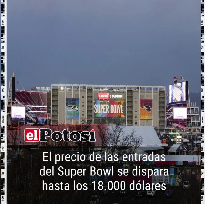 El precio de las entradas del Super Bowl se dispara hasta los 18.000 dólares