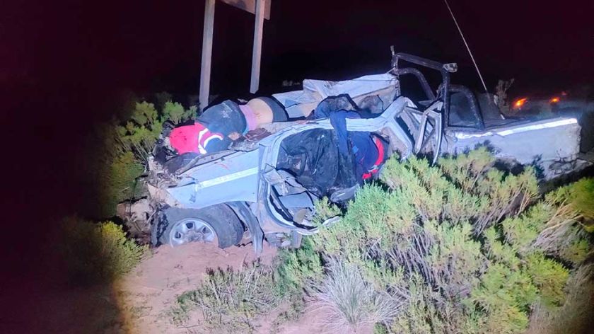 Colisión múltiple en la deja  dos muertos y dos heridos   