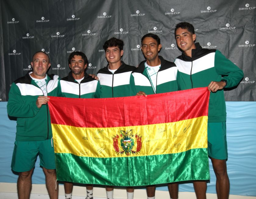 Bolivia derrota a Barbados y se mantiene en el Grupo Mundial II de la Copa Davis