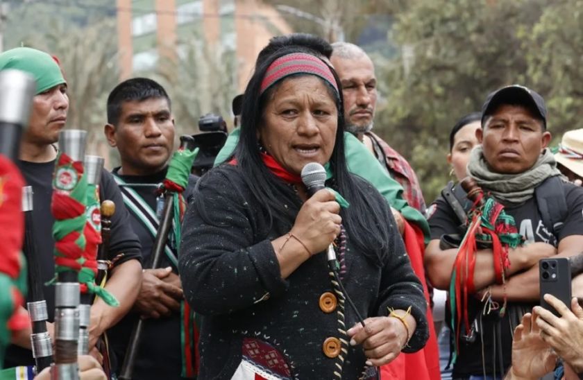 Denuncian el presunto secuestro de la senadora indígena colombiana Aída Quilcué