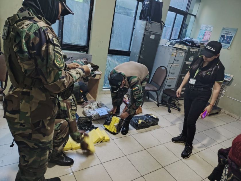 FELCN: evitan transito ilegal de substancias en la ruta Tarija-Bermejo