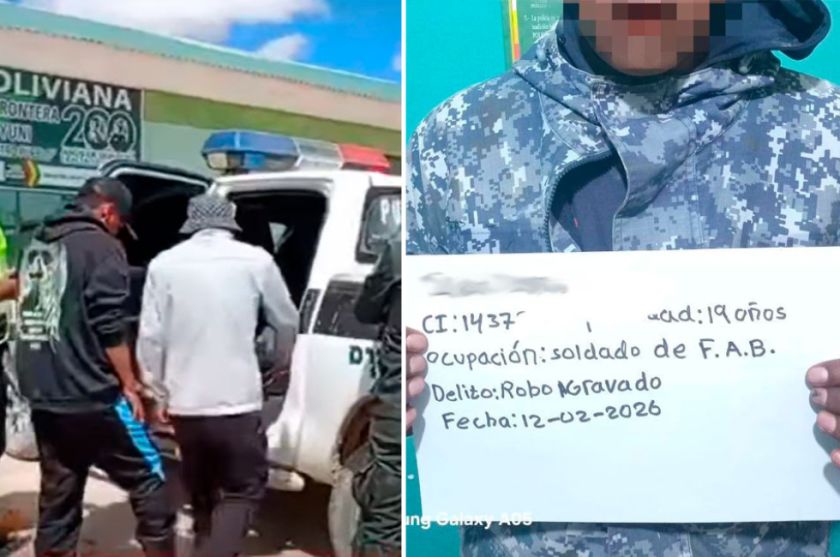 Caen 12 militares acusdos de robar en el Cementerio de Trenes de Uyuni