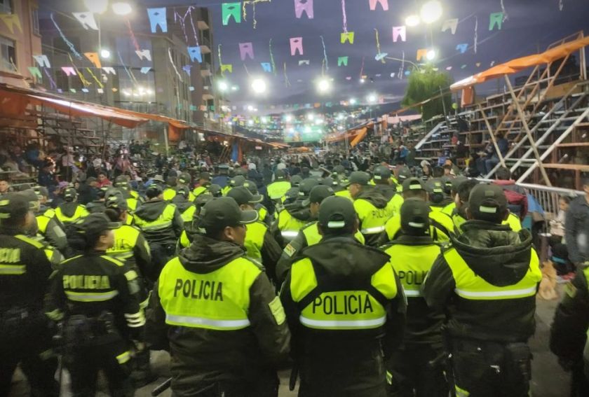 Policía dispone el despliegue de más de 20 mil efectivos durante el Carnaval