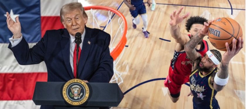 Donald Trump arremetió contra el Juego de las Estrellas de la NBA