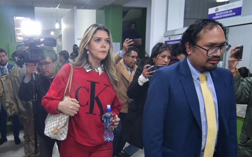 Justicia dispone 90 días de detención preventiva para exgerente de YPFB, Gabriela Delgadillo