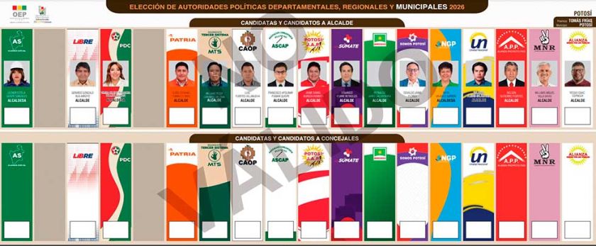 Más de 14 mil jurados dirigirán elecciones próximas en Potosí