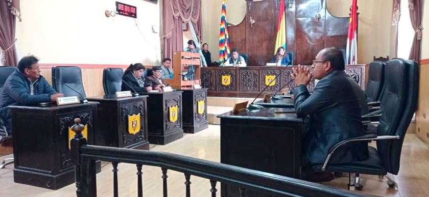 Hay riesgo de que Potosí se quede otra vez sin alcaldesa