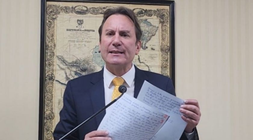 TED La Paz admite demanda de inhabilitación contra Luis Revilla, según Ellefsen