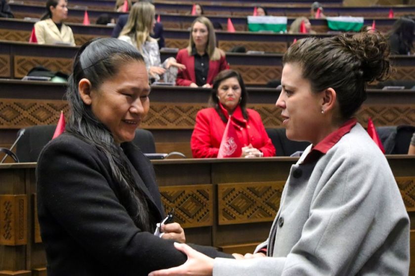 Posesionan a Aida Luz Tuchani Lurici como la primera diputada con discapacidad visual