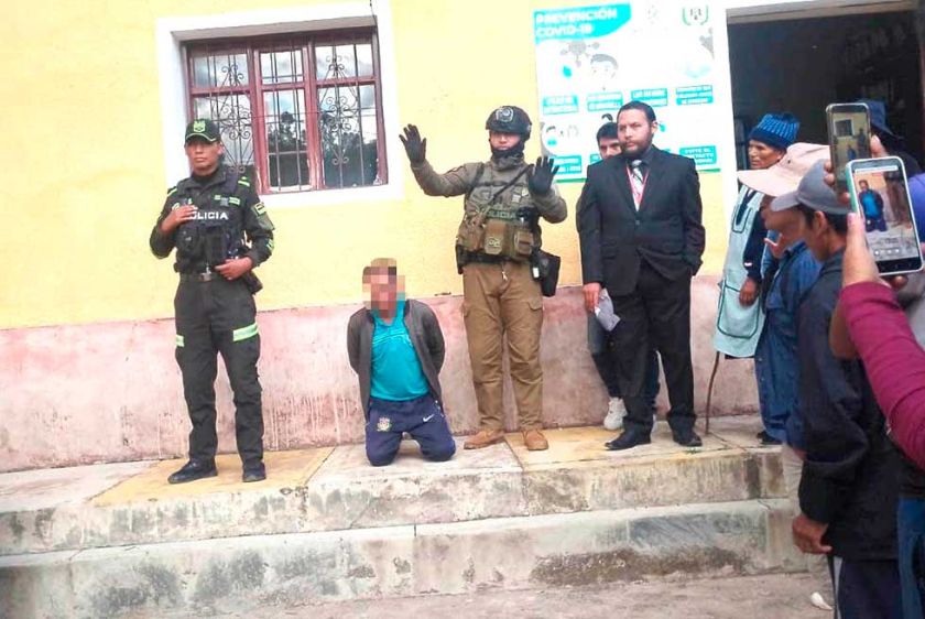 Una turba casi lincha al  acusado de feminicidio e infanticidio en el norte