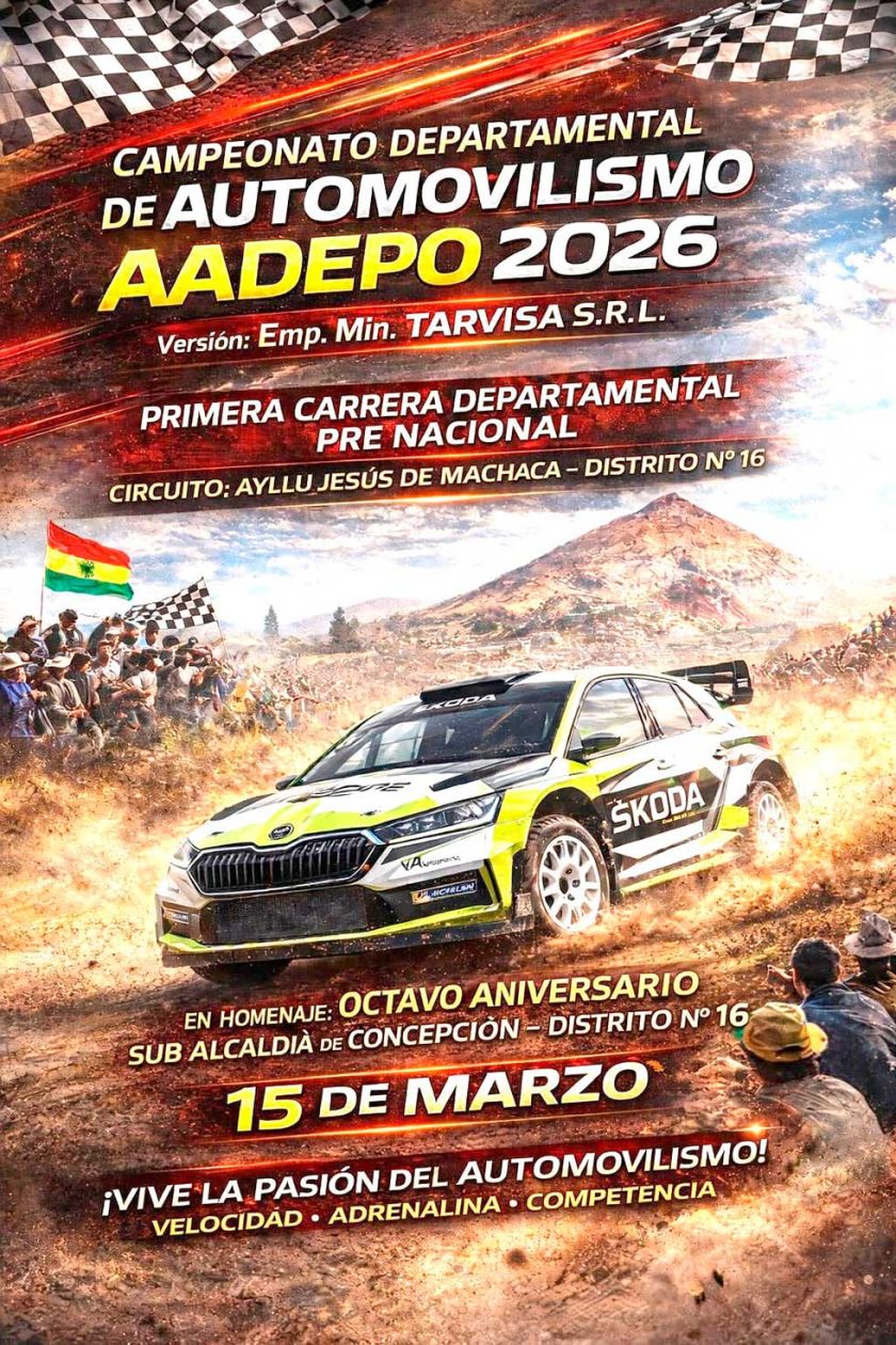 Jesús de Machaca albergará la primera carrera del año
