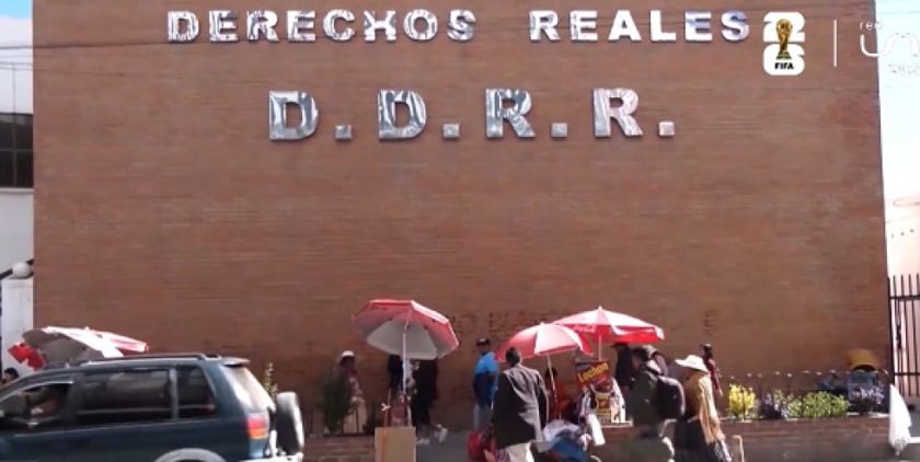 Aprueban procesos contra exfuncionarios de derechos reales en La Paz