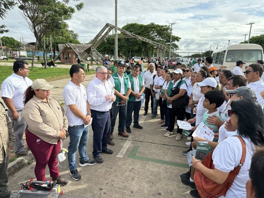 Santa Cruz se moviliza para destruir criaderos del mosquito de la Chikungunya