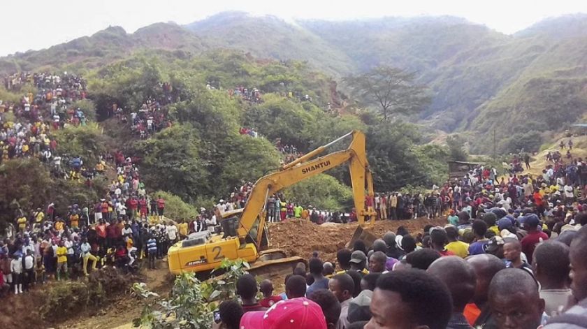 Al menos 300 muertos en un nuevo derrumbe en una zona minera del noreste de RD del Congo