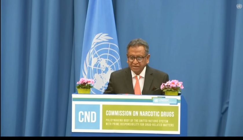 Bolivia alerta en Viena sobre el narcotráfico global 