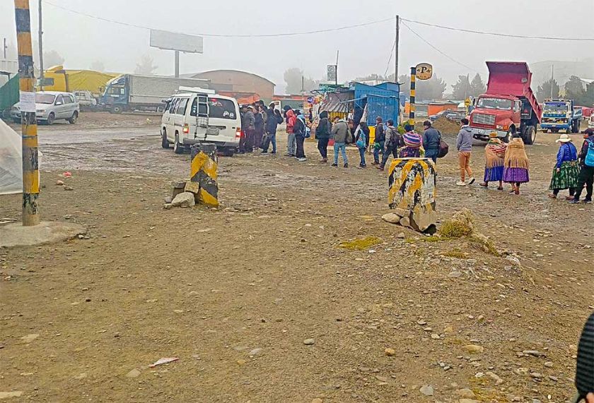 Choferes de La Paz dan plazo fatal al Gobierno