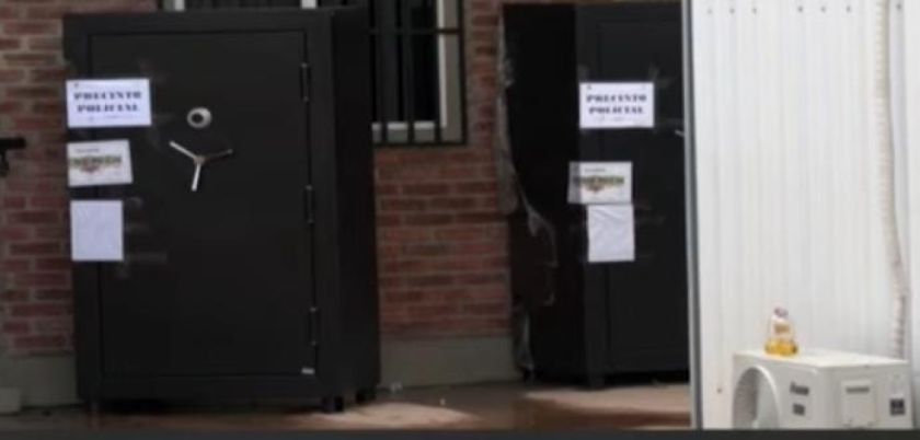 Dos cajas fuertes incautadas en el caso Marset