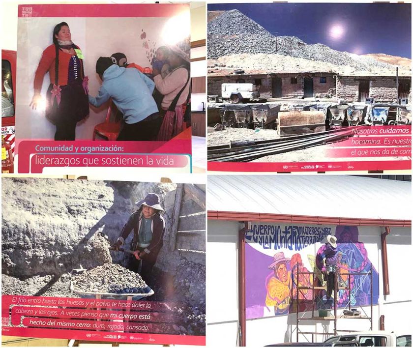 Guardas del Cerro Rico expresan su realidad con proyecto de arte