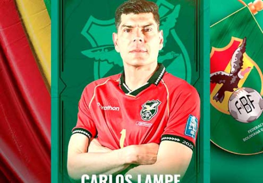Lampe cumplió años concentrado en la Selección