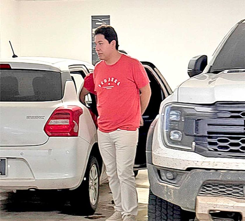 Arce Mosqueira cae tras una persecución policial