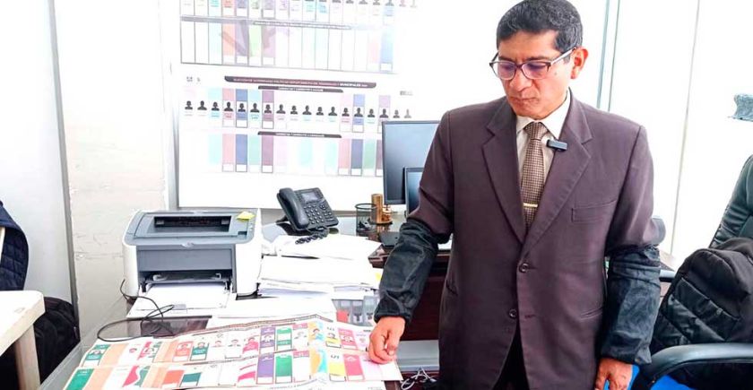 Grandes papeletas se usarán en las elecciones del próximo domingo