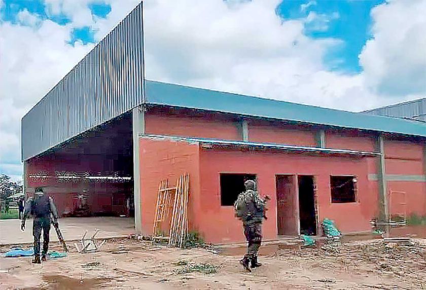 El presunto centro de operaciones de Marset