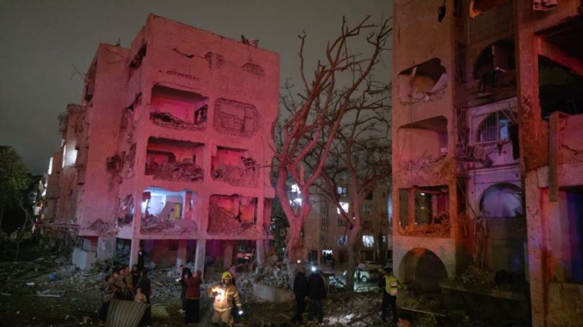 Más de 60 heridos en el segundo impacto de un misil en el sur de Israel
