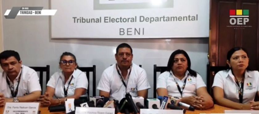 Por falta de garantías, suspenden la votación en una localidad de Beni