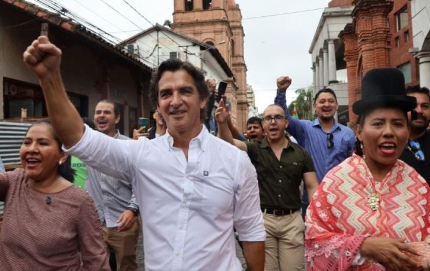 Alcaldía Santa Cruz: «Mamen» Saavedra obtiene ventaja del 71% en conteo rápido