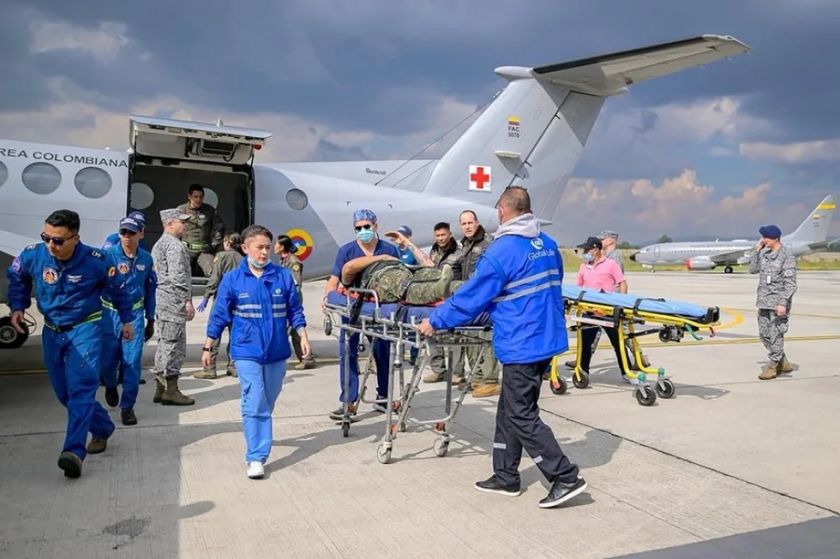 Sube a 34 el número de militares colombianos fallecidos en el accidente de un avión Hércules