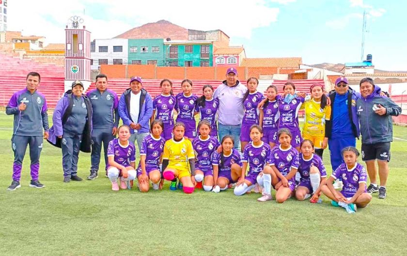 Real Potosí y Santa Rosa vencen en el torneo femenino de fútbol sub 16
