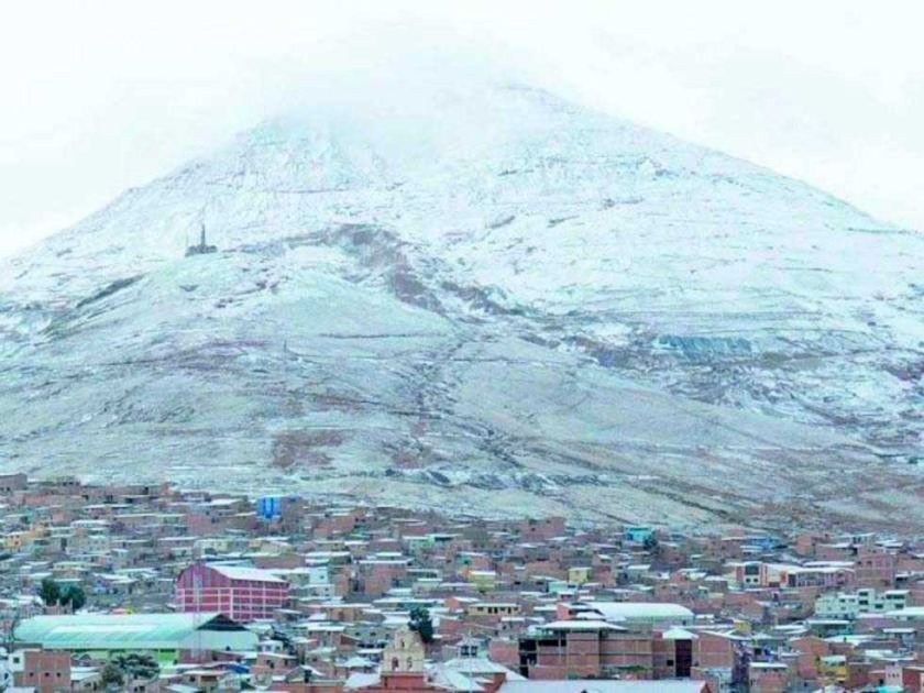 Senamhi pronostica caída de nevadas en el Departamento de Potosí 