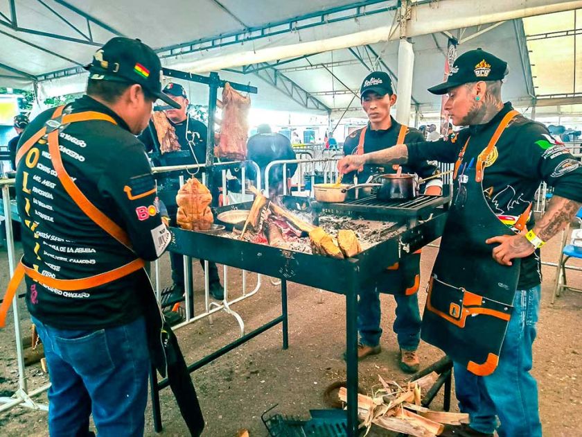 Bolivia triunfa en el campeonato mundial de asadores en México