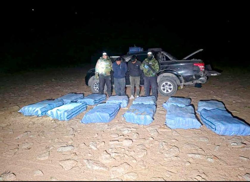 Operativo policial logra incautar cargamento de marihuana que iba a Chile