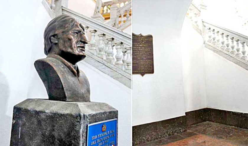 Busto de Evo ya no está en Asamblea Legislativa