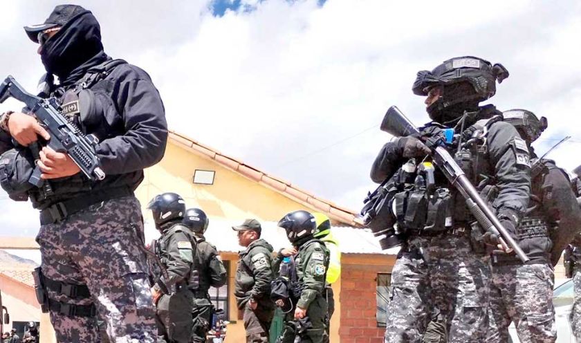 Grupo de élite policial  se despliega para frenar  las incursiones de jucus