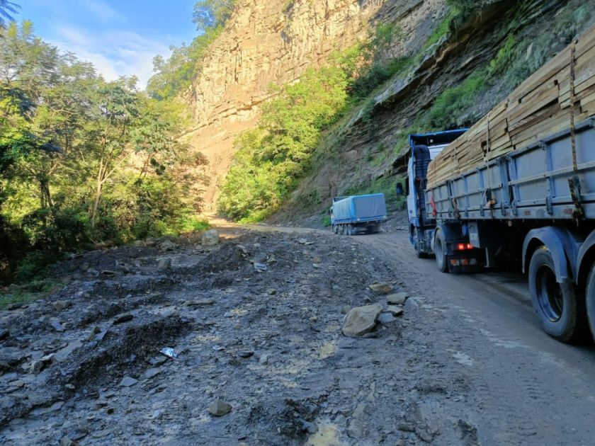 ABC habilita con precaución paso en el tramo La Angostura – Samaipata 